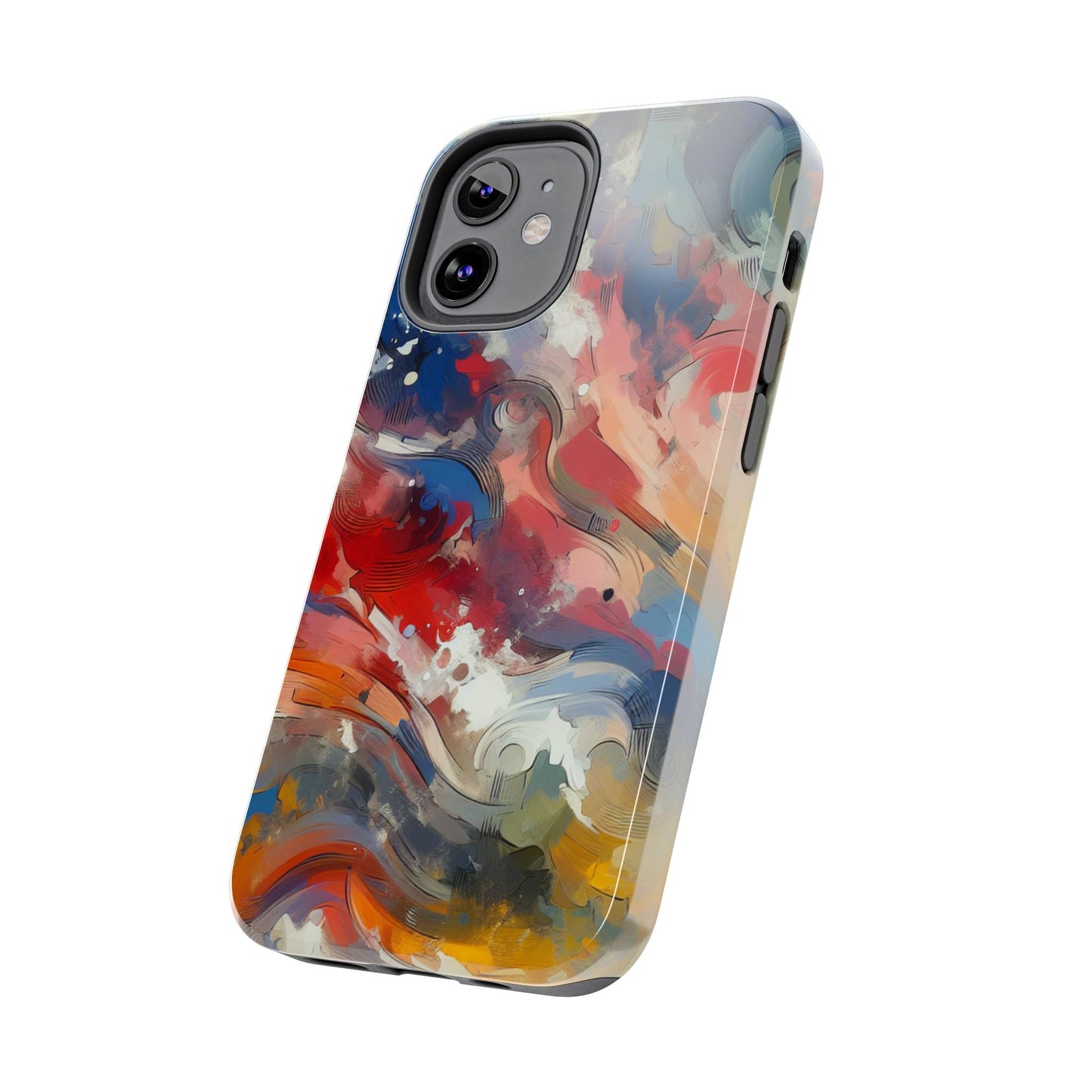 Vibrant abstract Pattern Tough Phone Cases