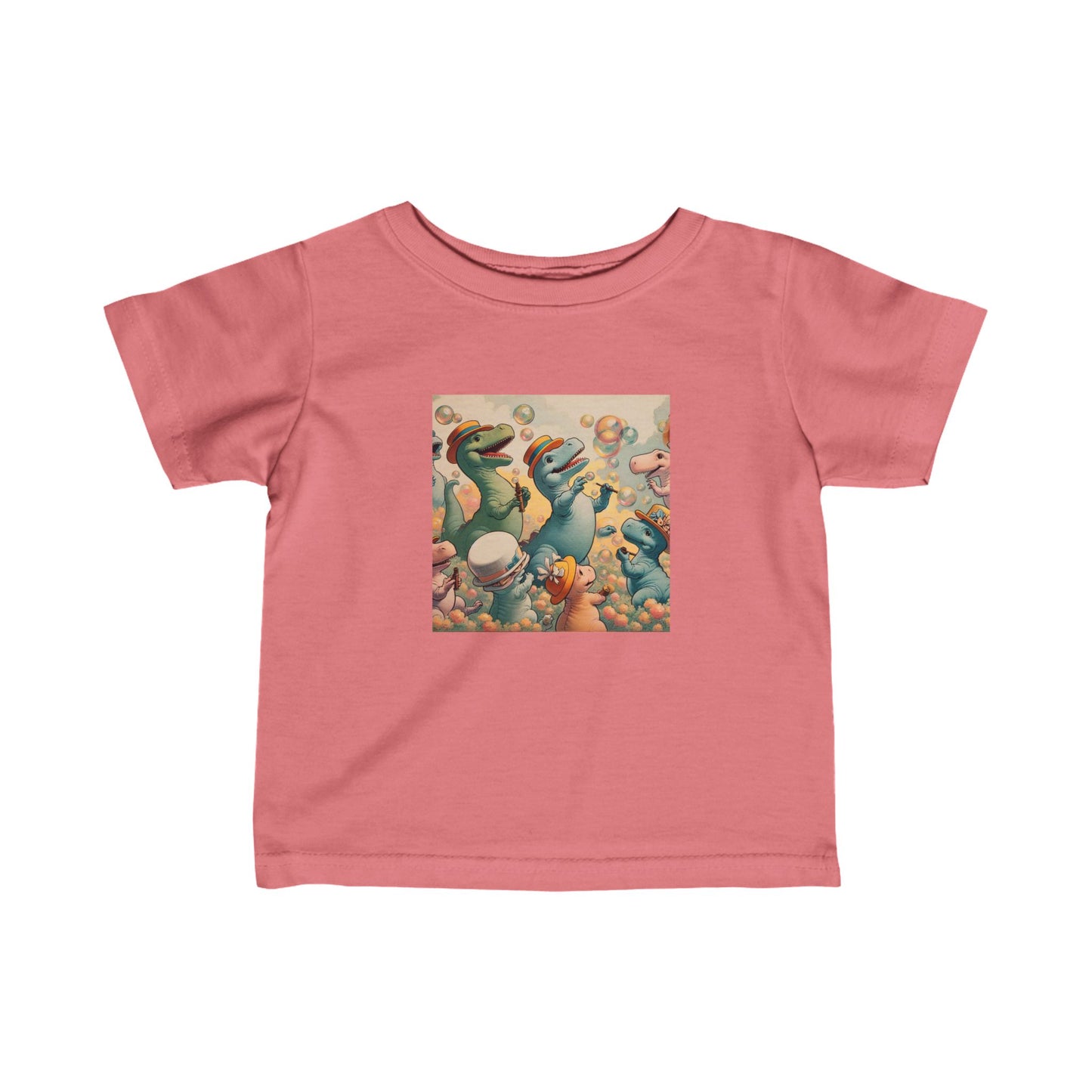 Happy dinosaurs infant Jersey Tee