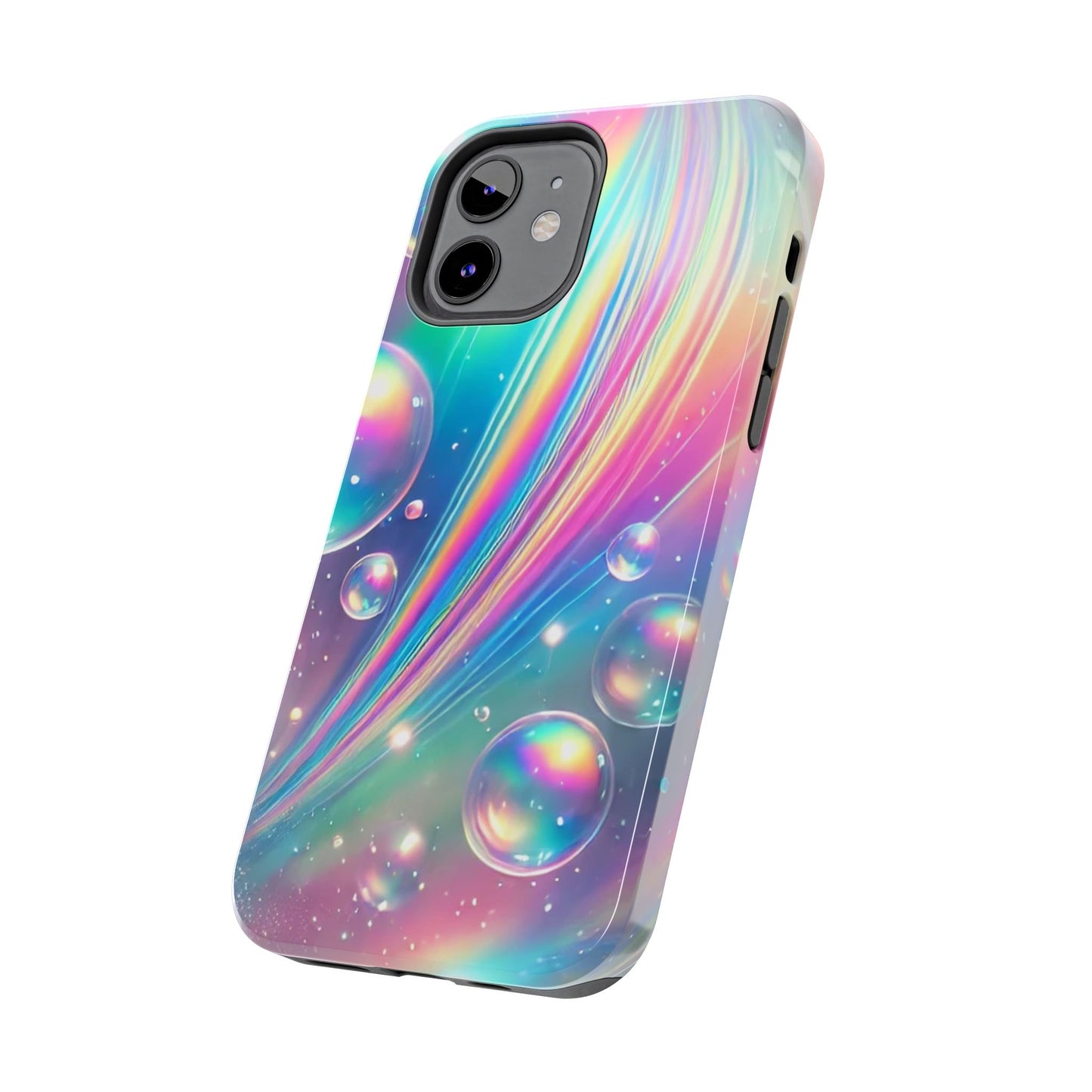 Iridescent colorful Tough Phone Cases