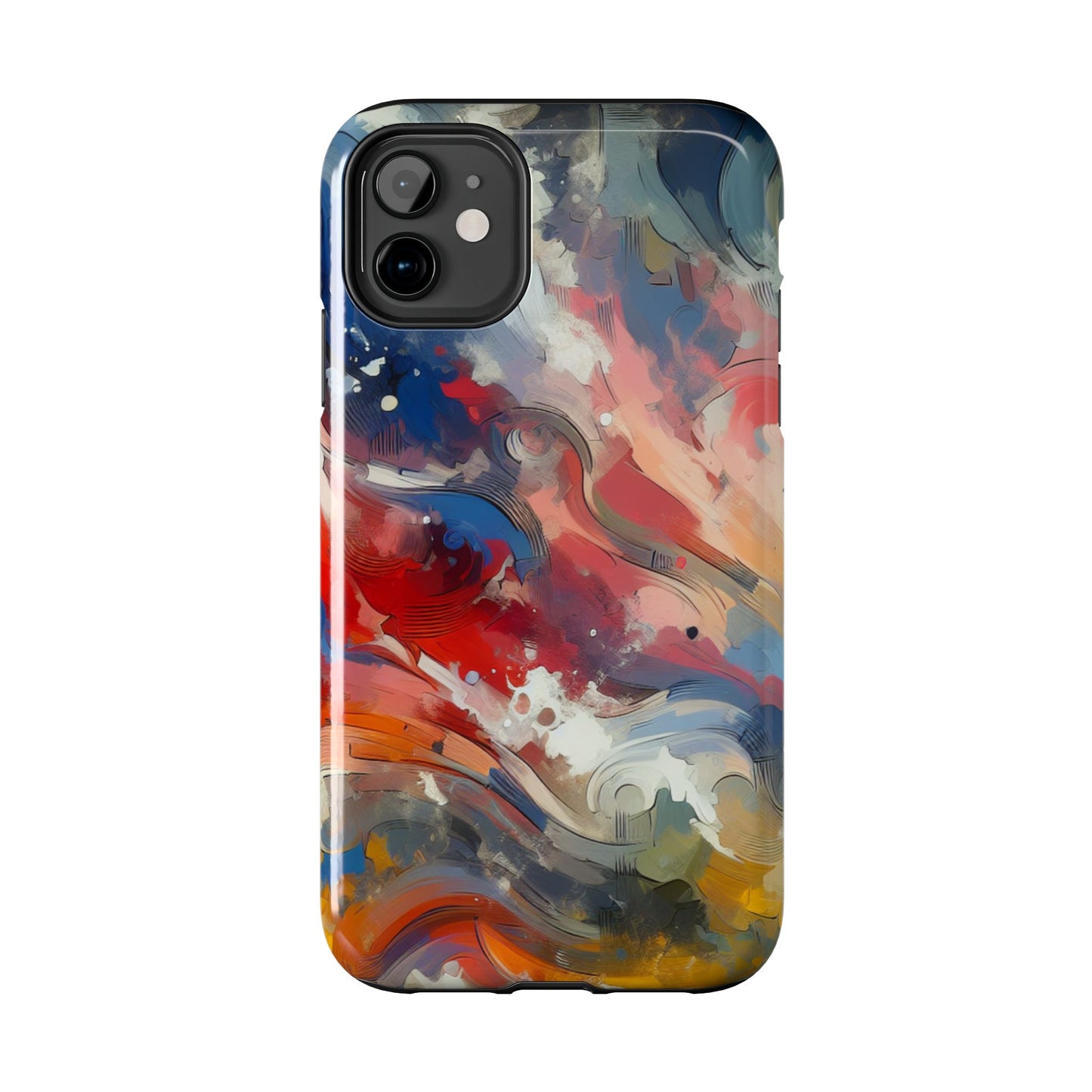 Vibrant abstract Pattern Tough Phone Cases