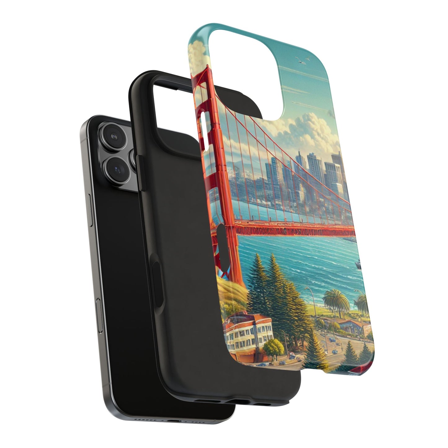 San Francisco Skyline Tough Phone Cases