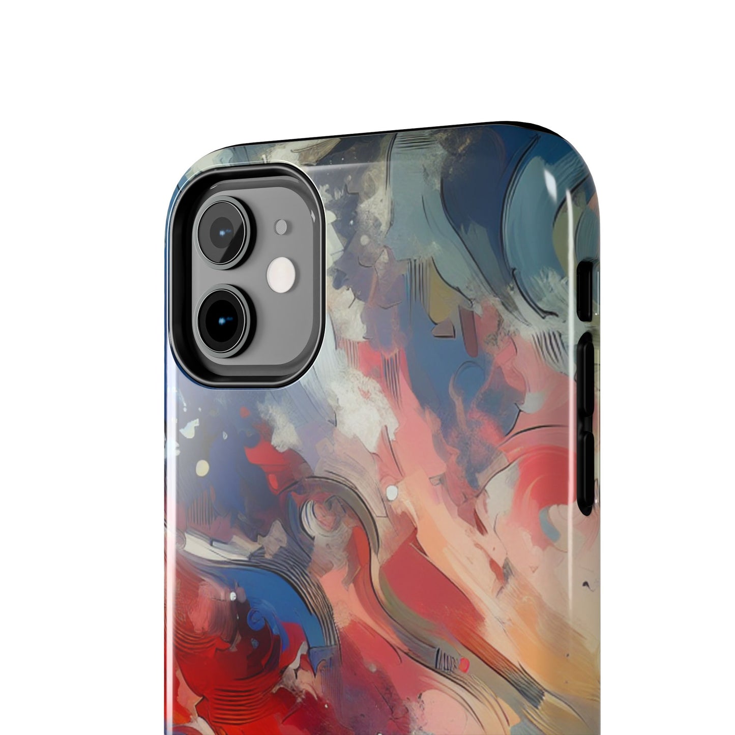 Vibrant abstract Pattern Tough Phone Cases