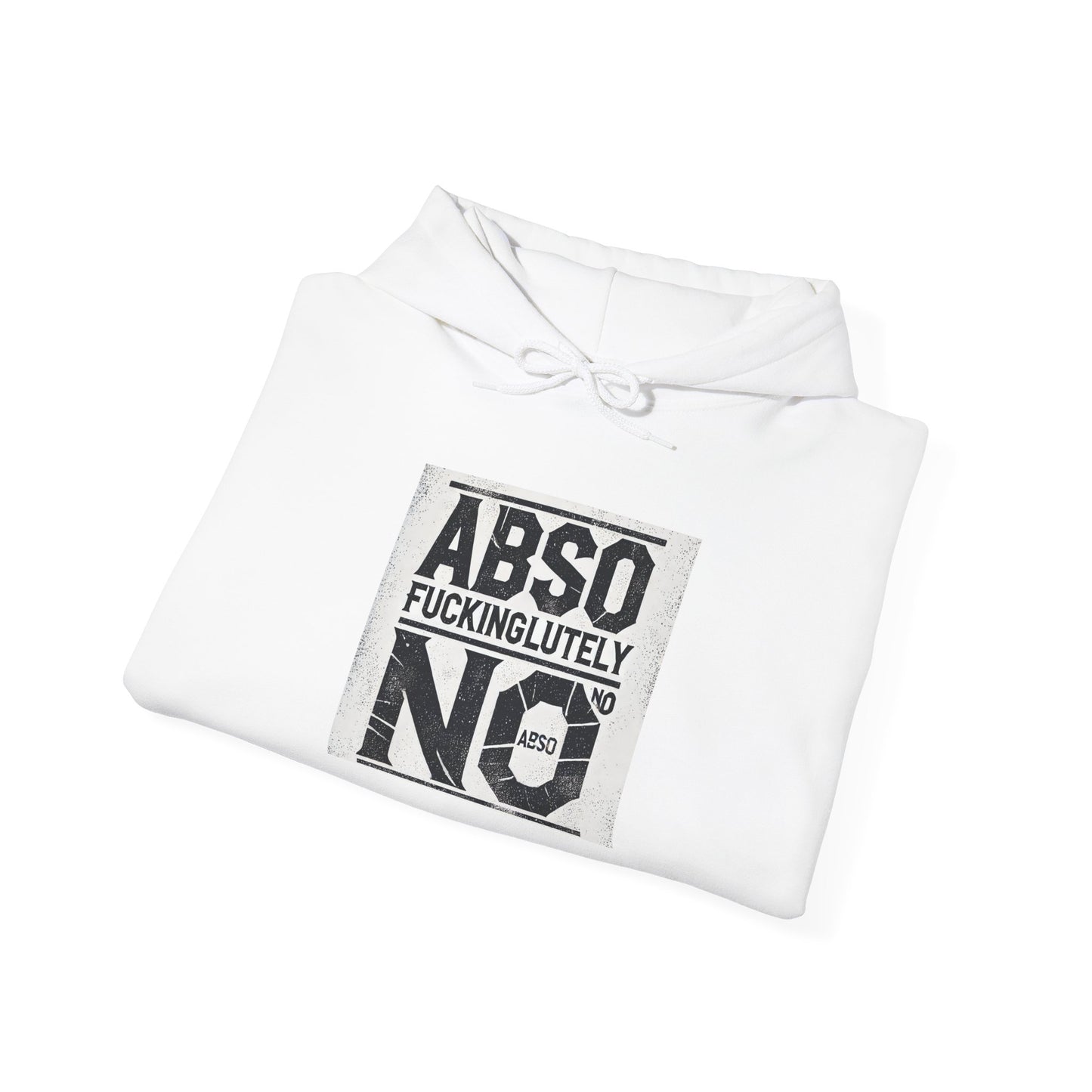 Absof*ckinglutely NO funny ™ Hooded Sweatshirt