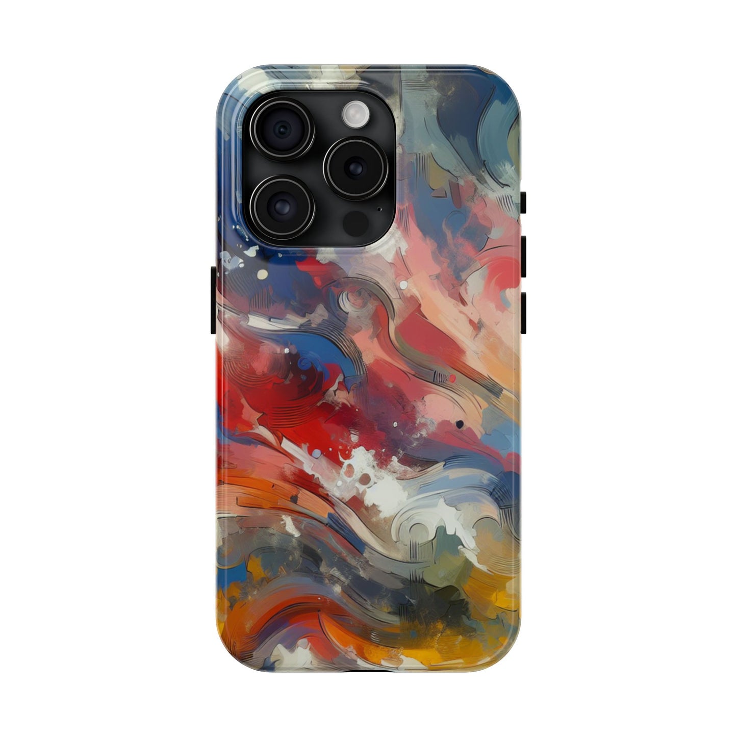 Vibrant abstract Pattern Tough Phone Cases