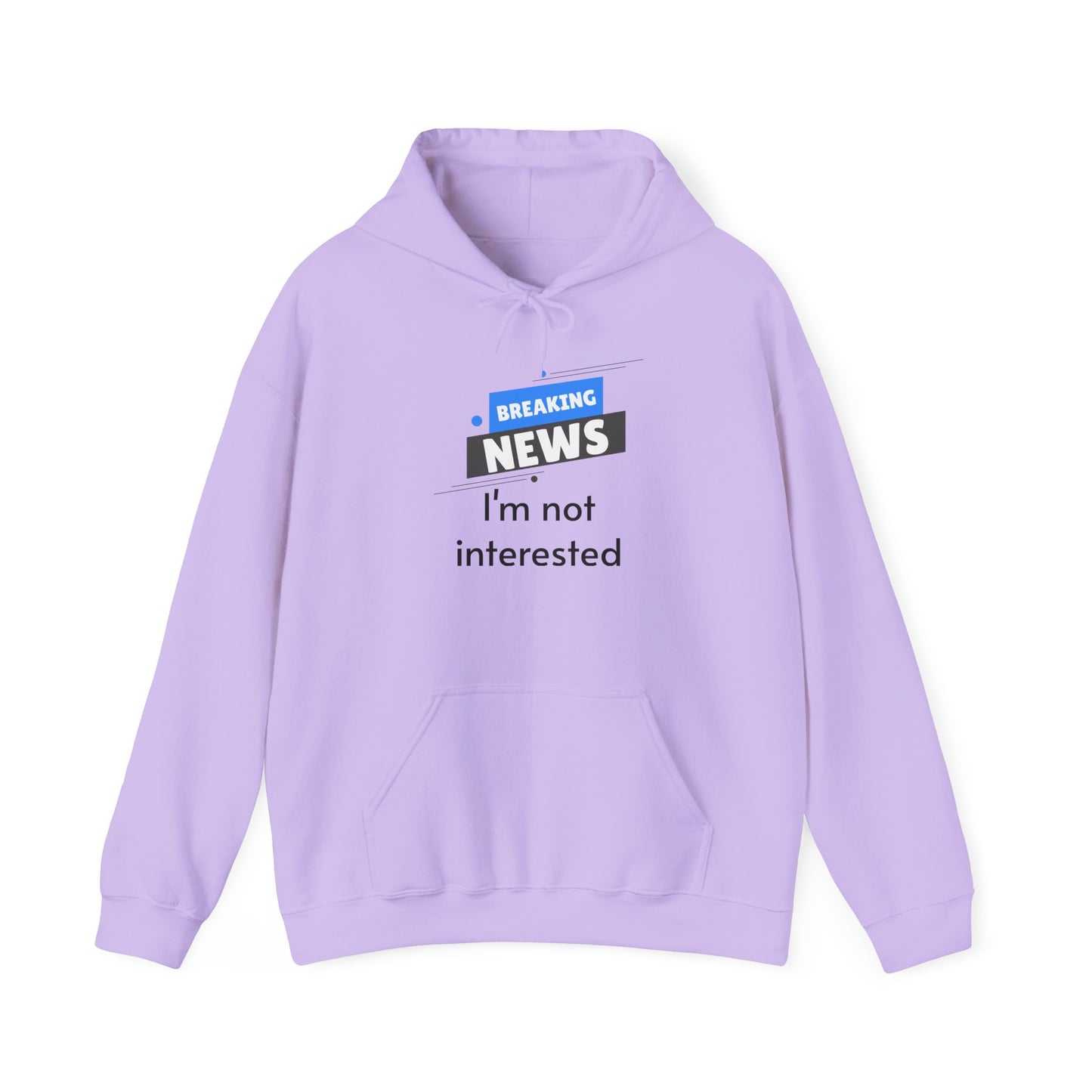 Breaking news funny Hooded Sweatshirt