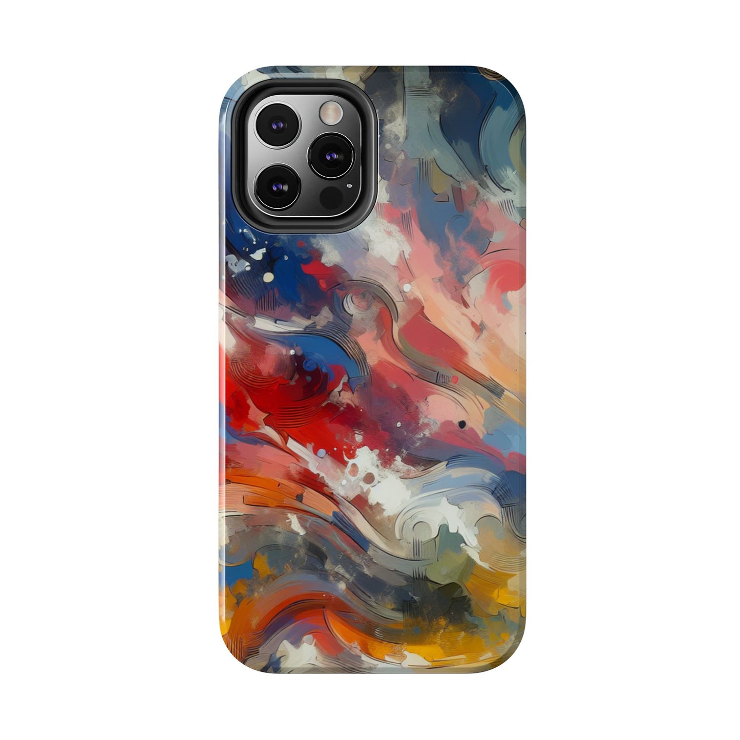 Vibrant abstract Pattern Tough Phone Cases