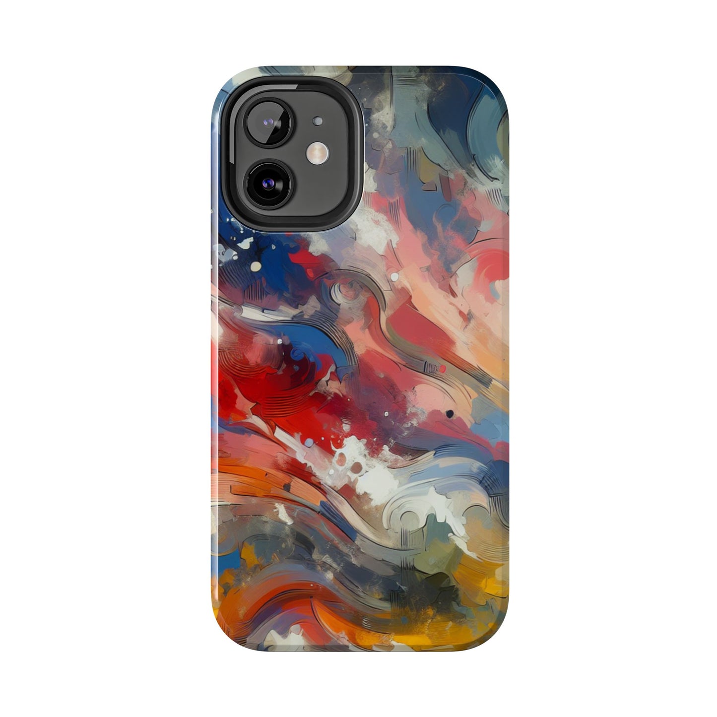 Vibrant abstract Pattern Tough Phone Cases