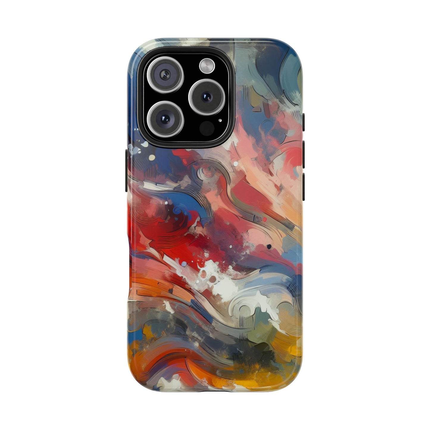 Vibrant abstract Pattern Tough Phone Cases