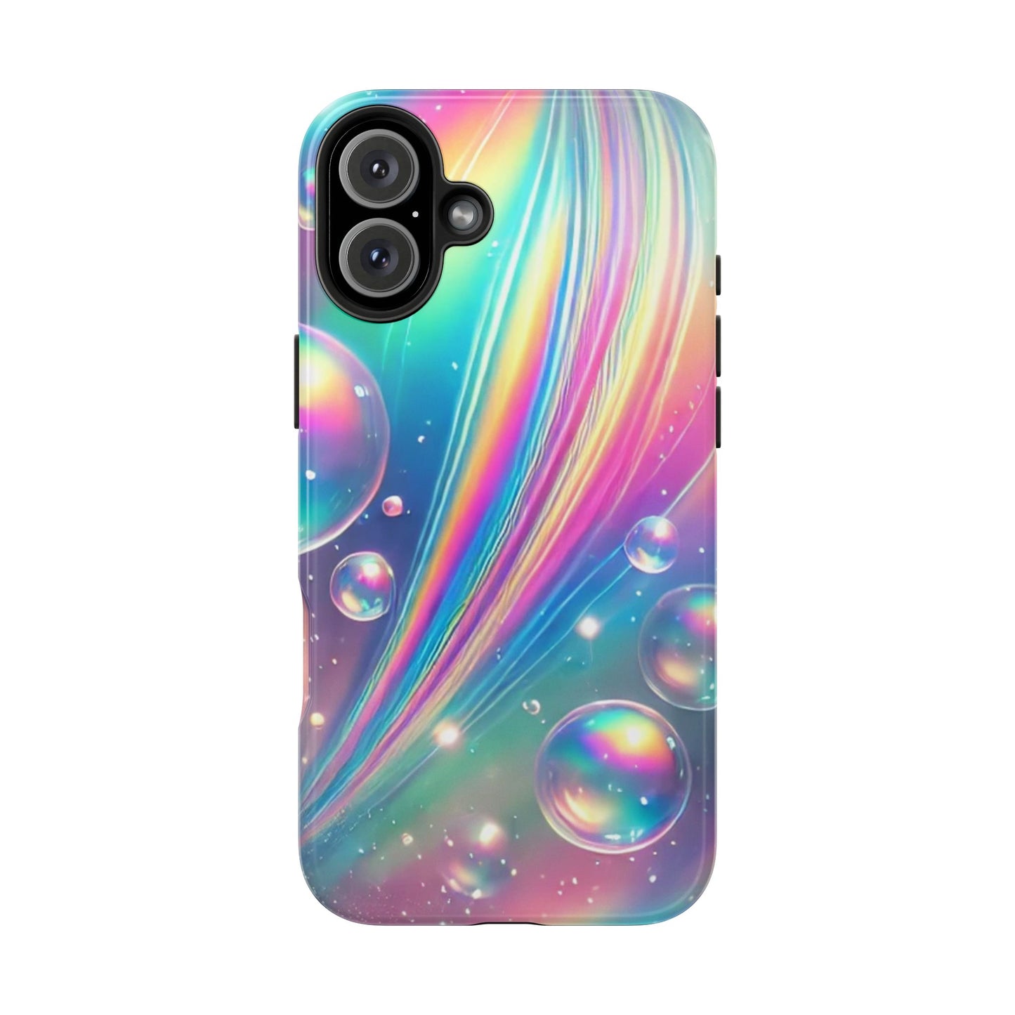 Iridescent colorful Tough Phone Cases