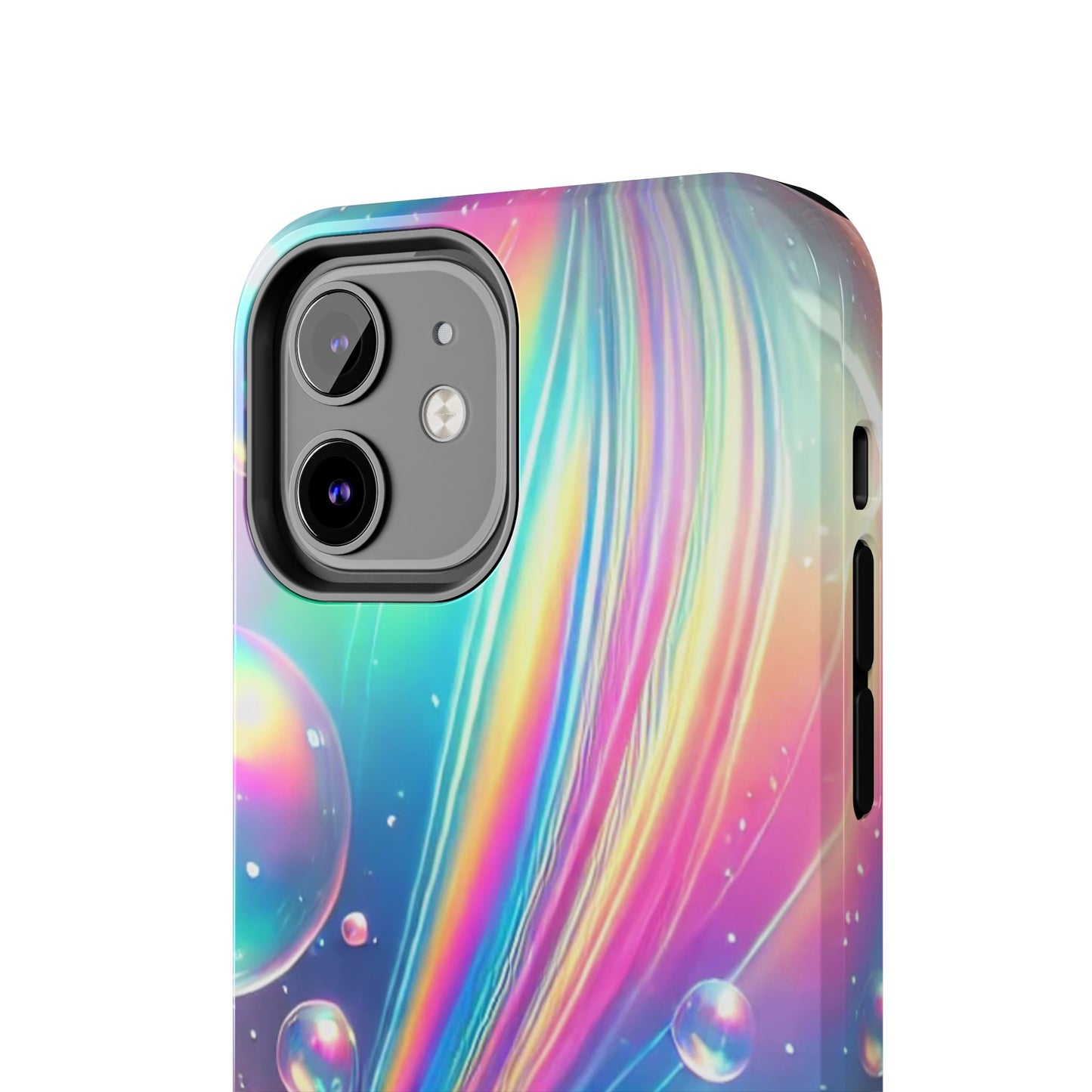 Iridescent colorful Tough Phone Cases