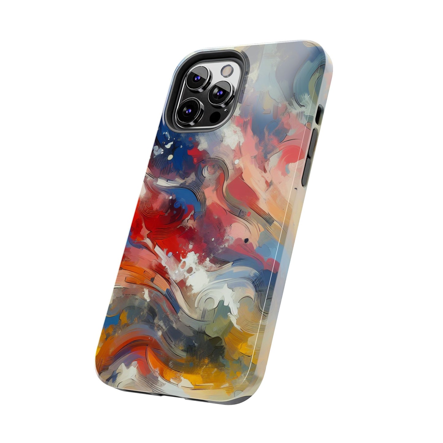 Vibrant abstract Pattern Tough Phone Cases