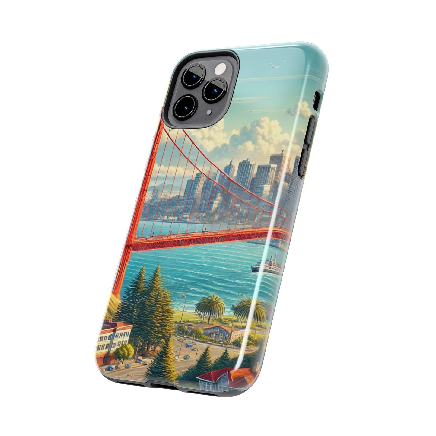 San Francisco Skyline Tough Phone Cases