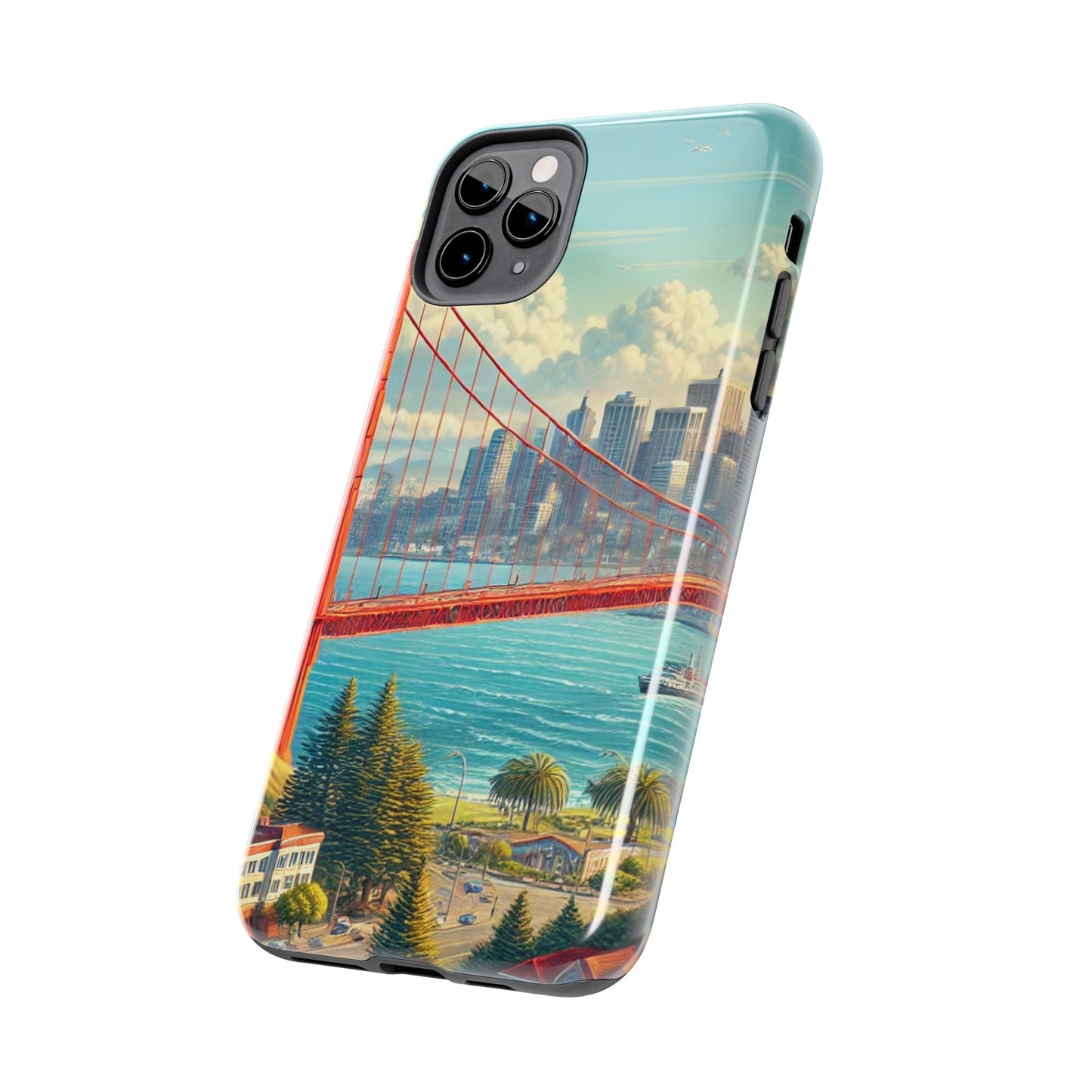 San Francisco Skyline Tough Phone Cases