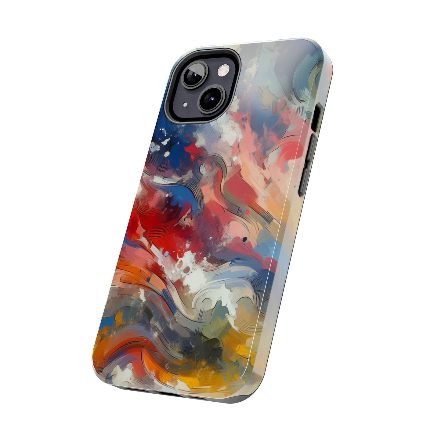 Vibrant abstract Pattern Tough Phone Cases