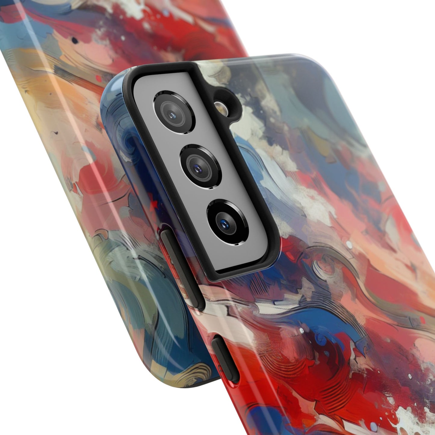 Vibrant abstract Pattern Tough Phone Cases