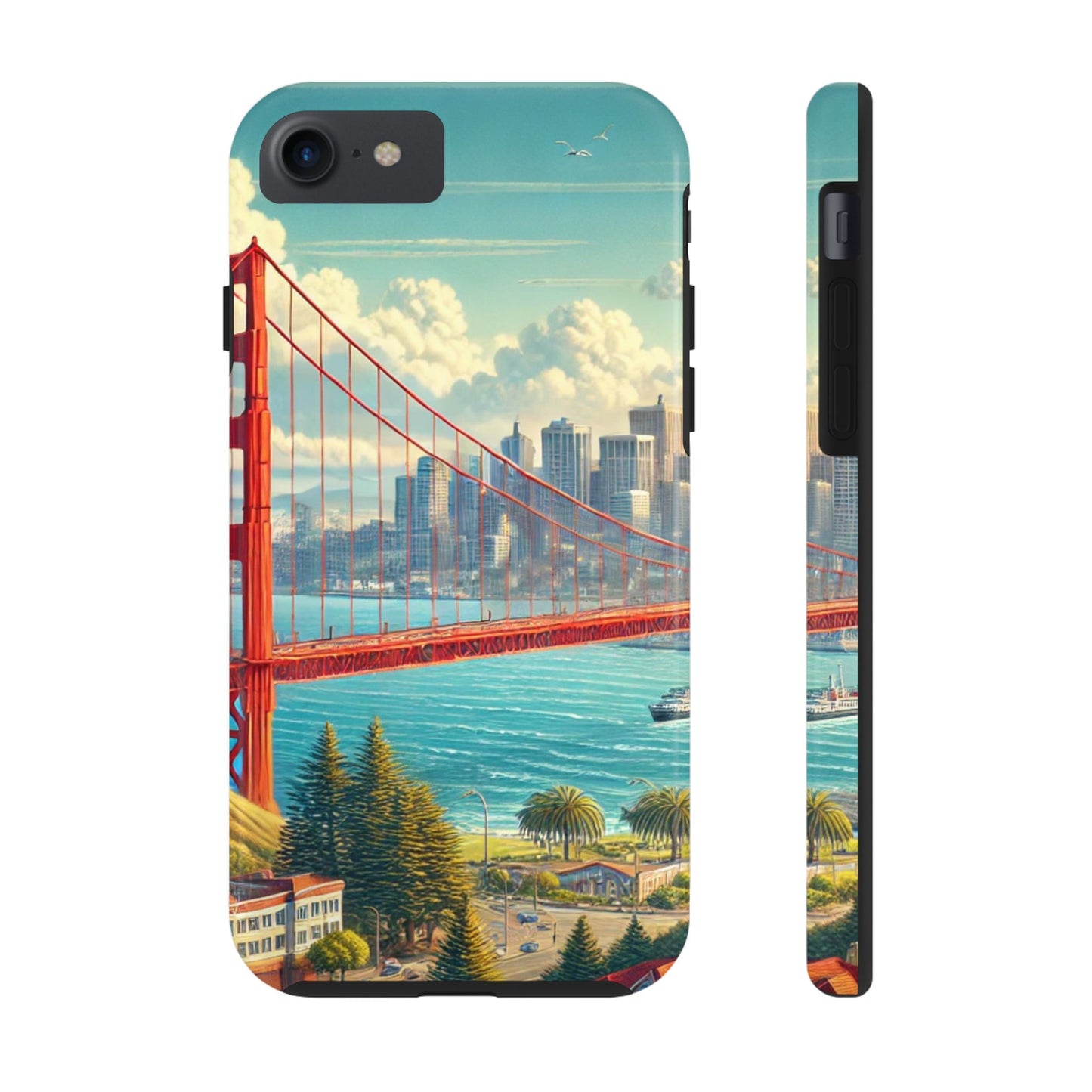 San Francisco Skyline Tough Phone Cases