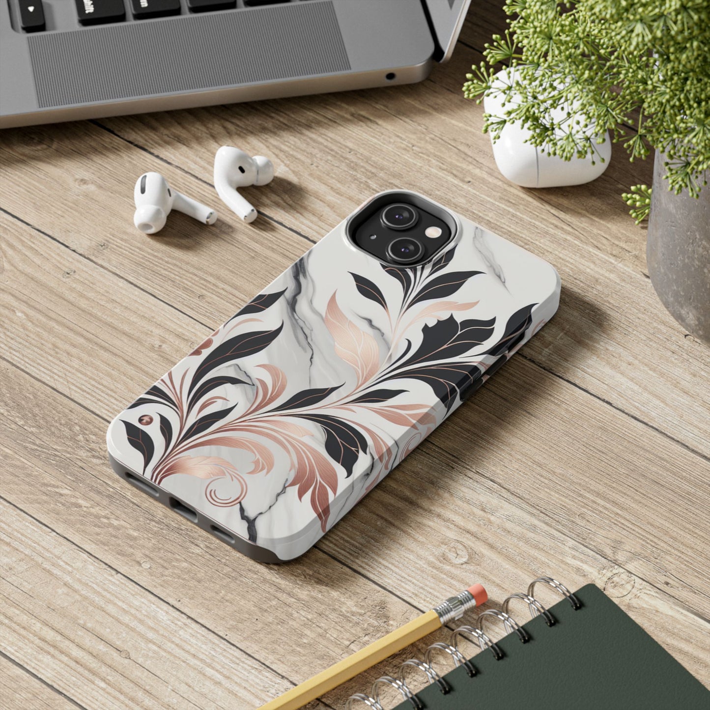 Elegant floral Tough Phone Cases