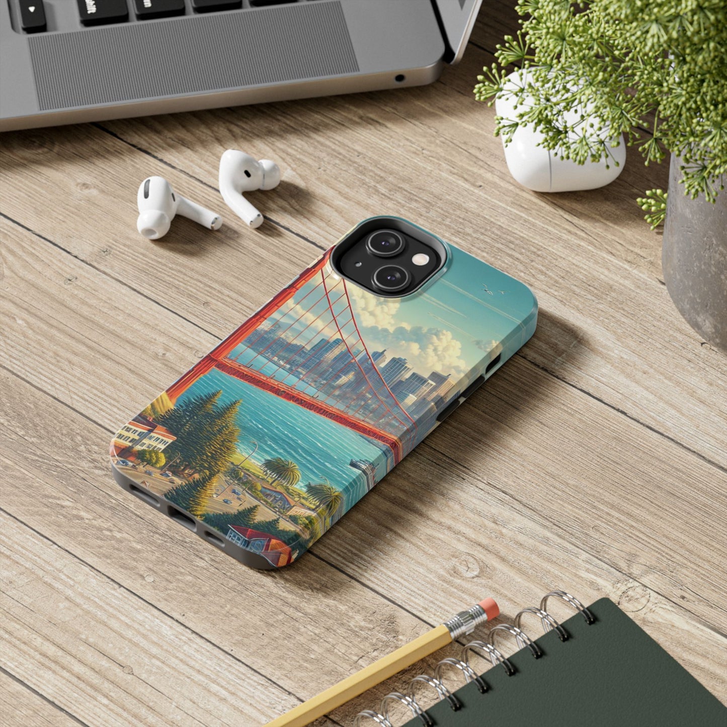 San Francisco Skyline Tough Phone Cases