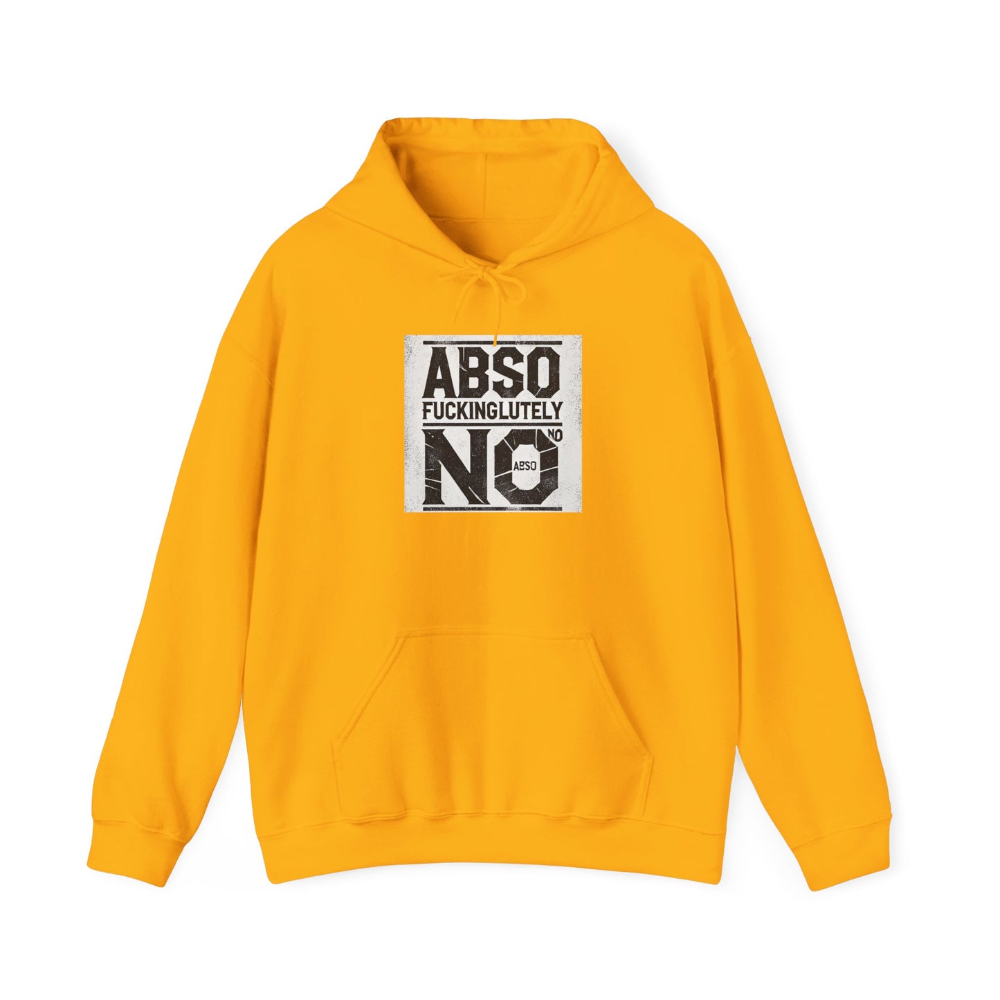 Absof*ckinglutely NO funny ™ Hooded Sweatshirt