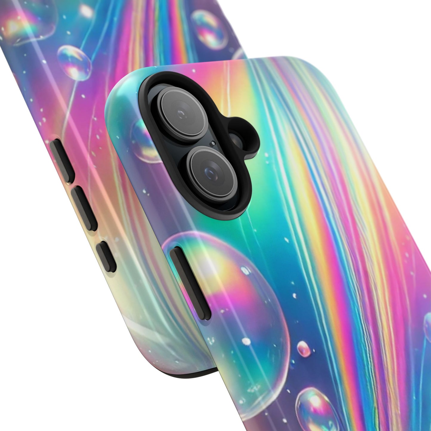 Iridescent colorful Tough Phone Cases