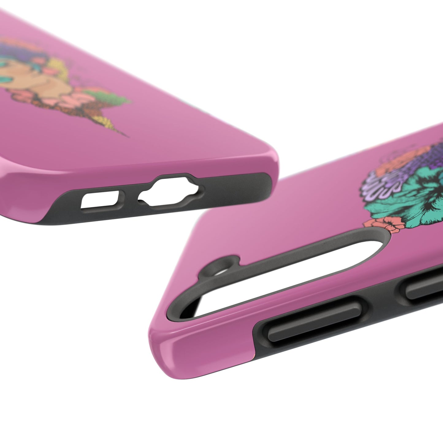 Floral Woman Tough Phone Cases