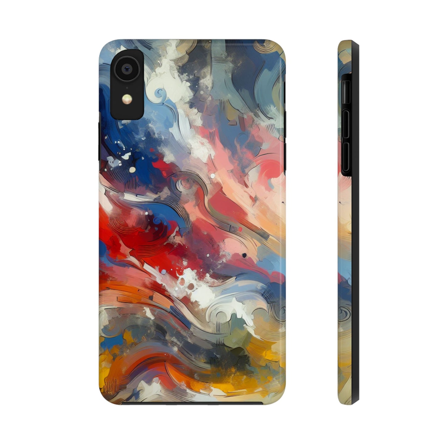 Vibrant abstract Pattern Tough Phone Cases