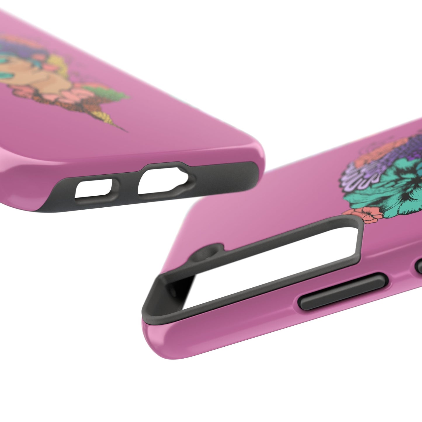 Floral Woman Tough Phone Cases