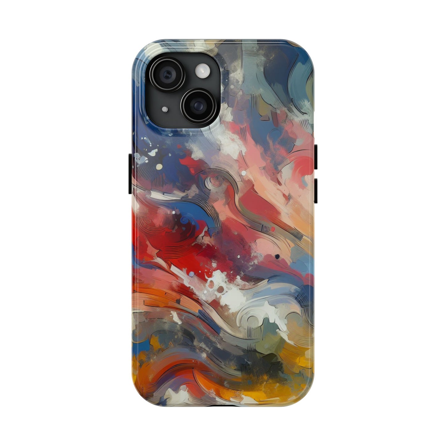 Vibrant abstract Pattern Tough Phone Cases