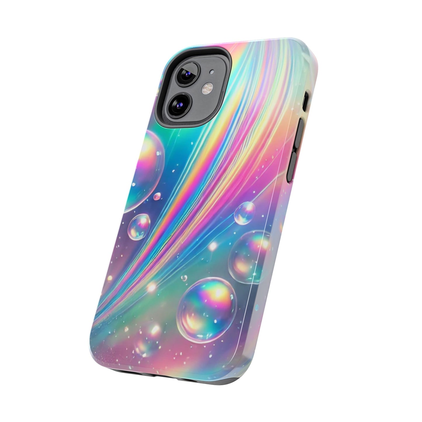 Iridescent colorful Tough Phone Cases