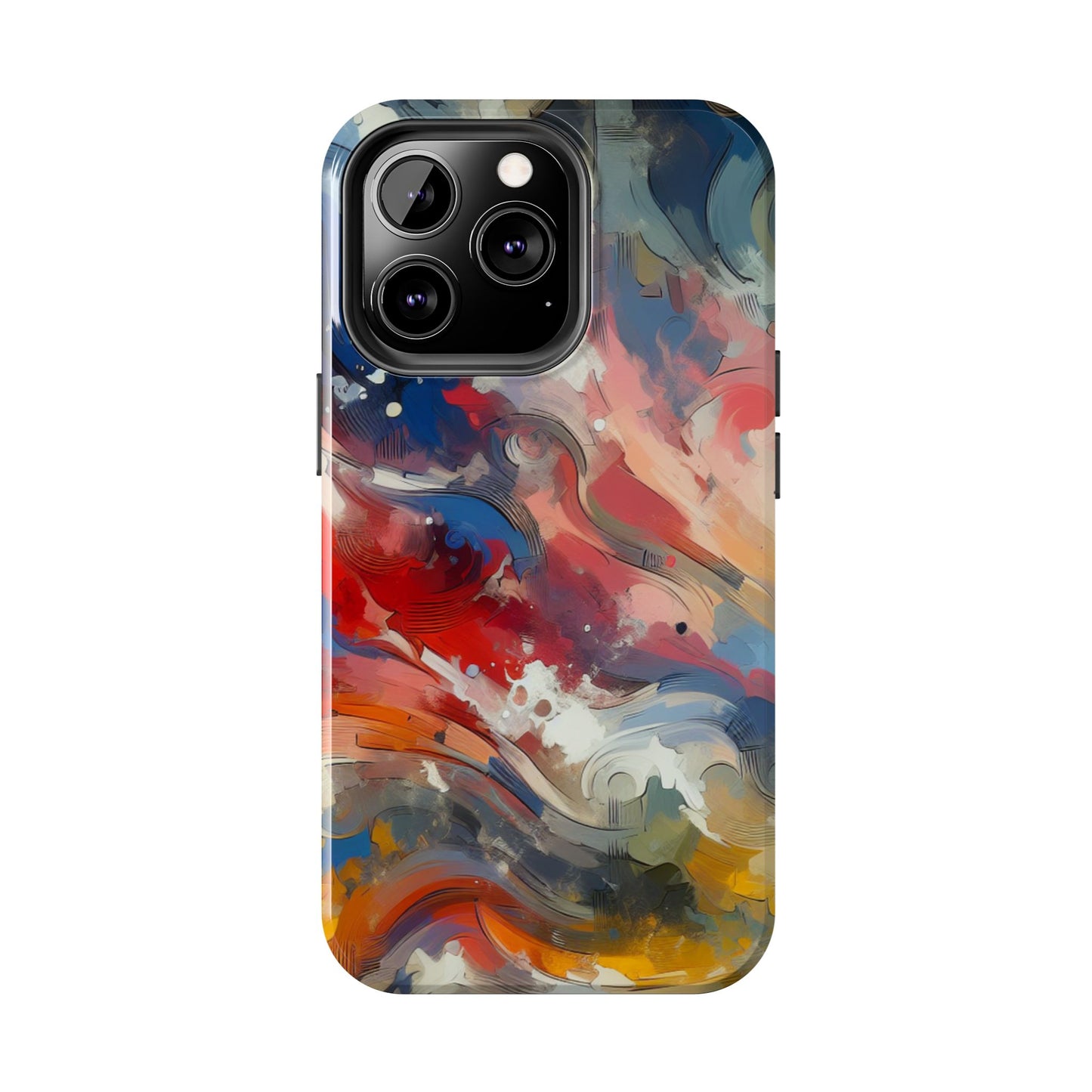 Vibrant abstract Pattern Tough Phone Cases