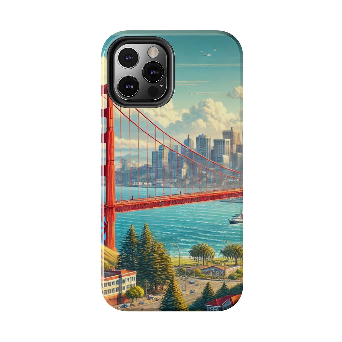 San Francisco Skyline Tough Phone Cases