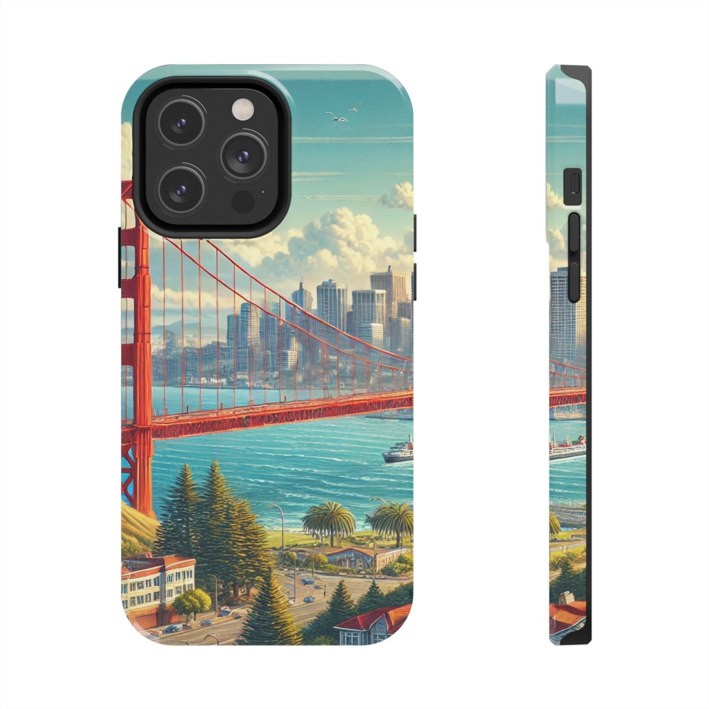 San Francisco Skyline Tough Phone Cases