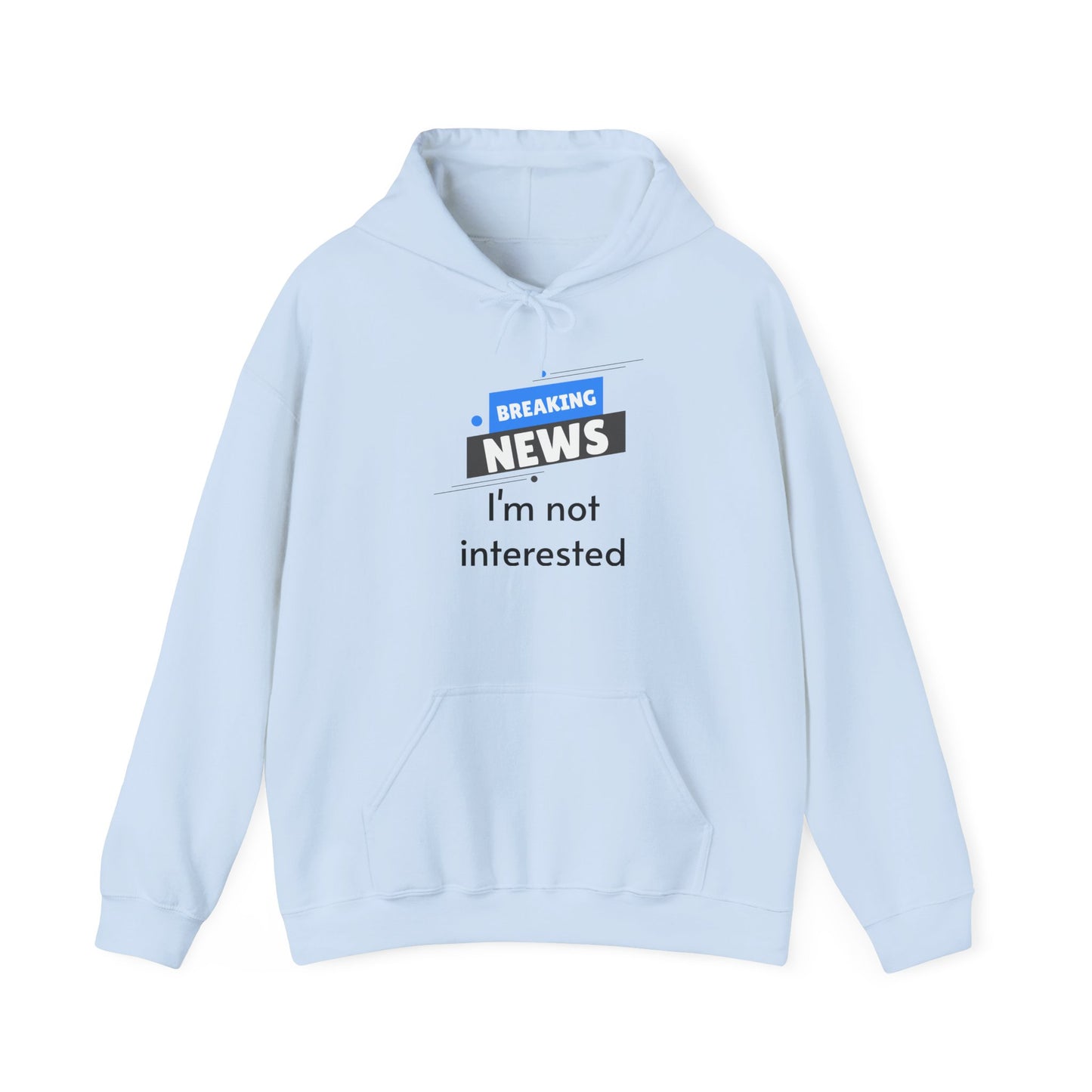 Breaking news funny Hooded Sweatshirt