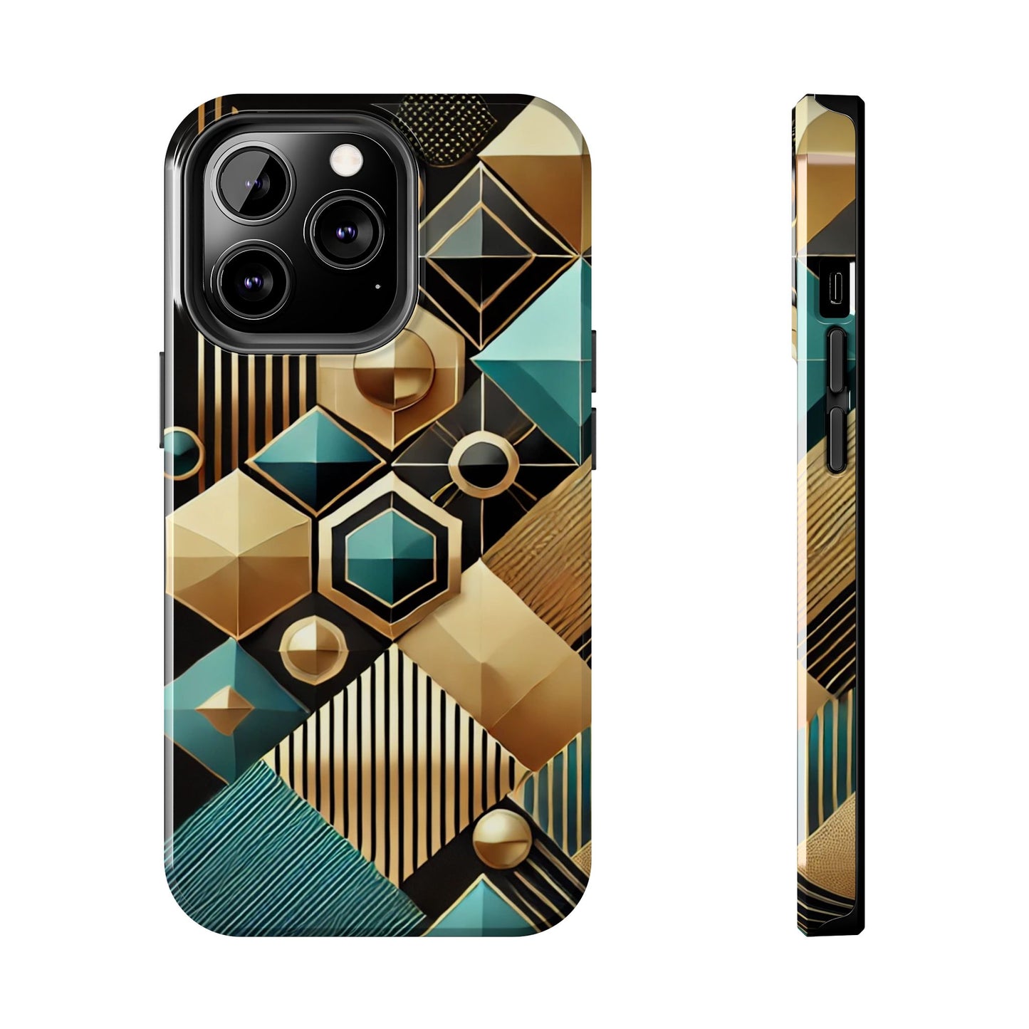 Elegant Geometric Tough Phone Cases