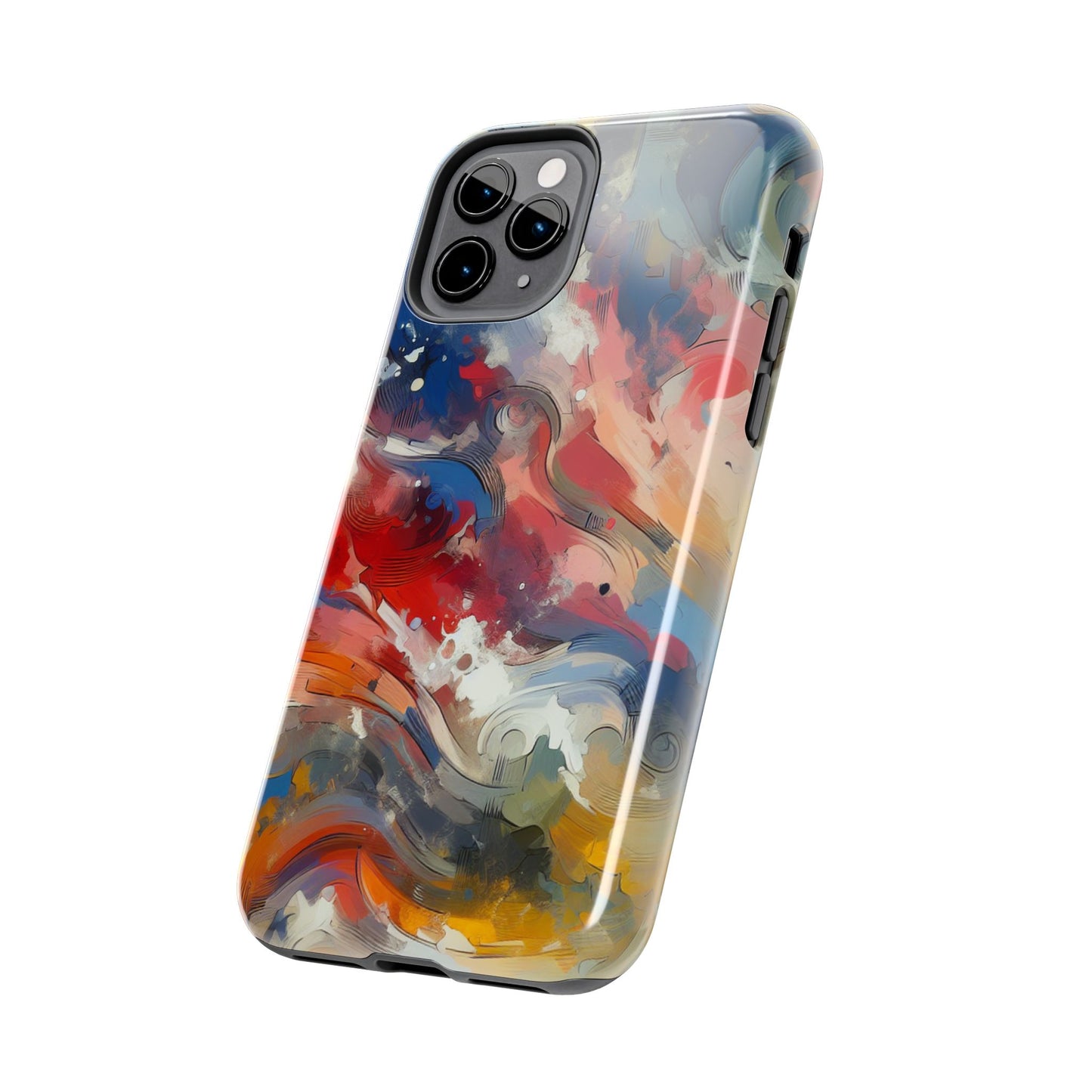 Vibrant abstract Pattern Tough Phone Cases