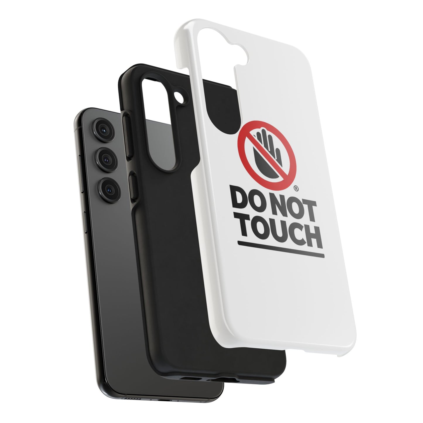 Do not touch Tough Phone Cases