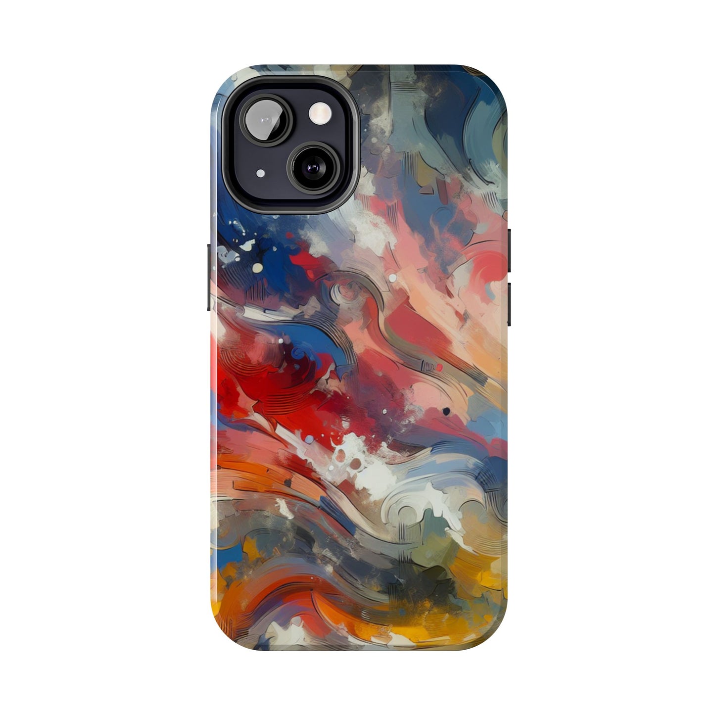 Vibrant abstract Pattern Tough Phone Cases