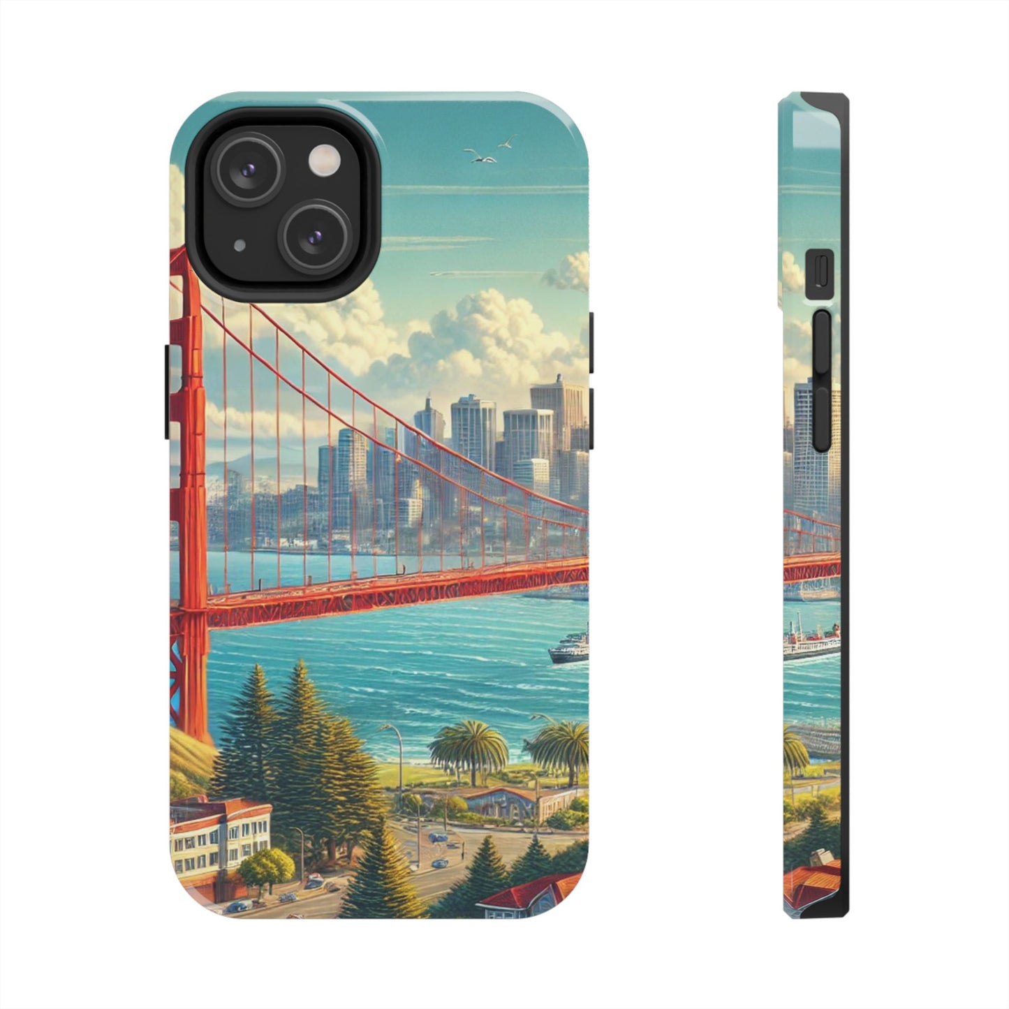 San Francisco Skyline Tough Phone Cases