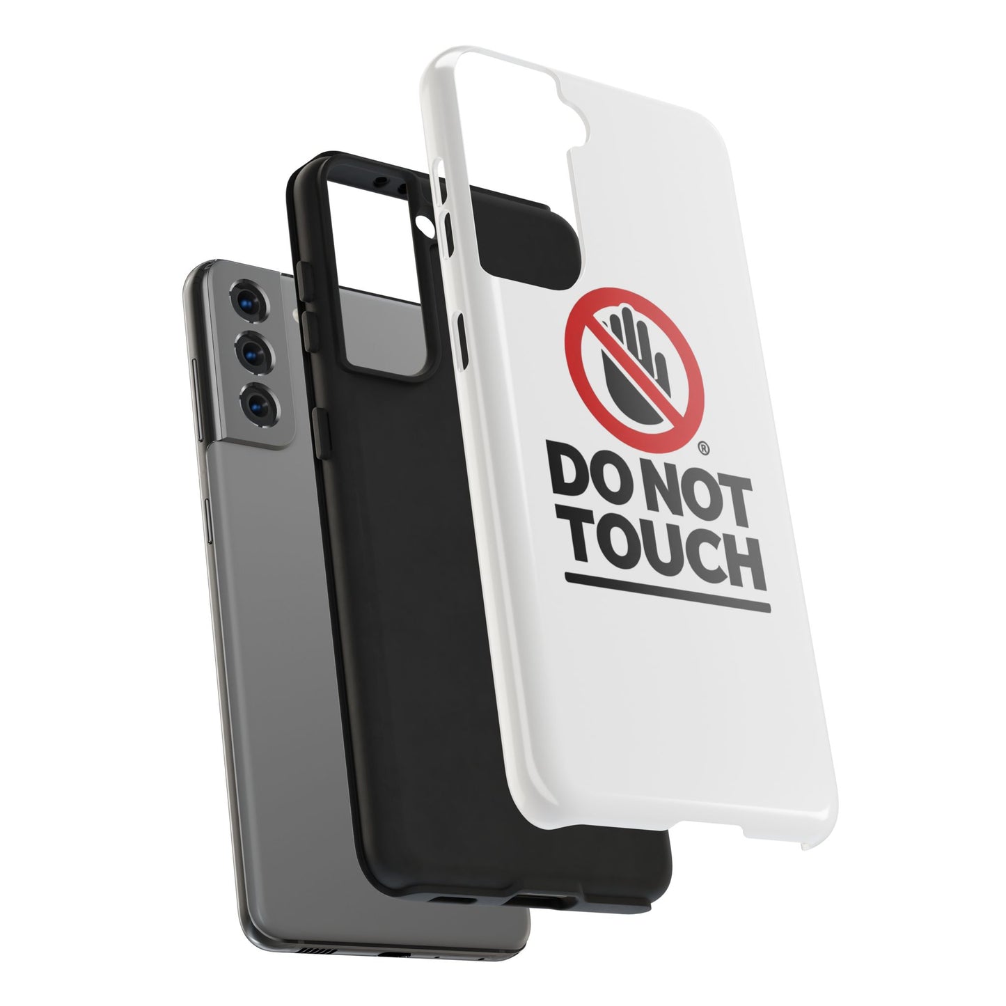 Do not touch Tough Phone Cases