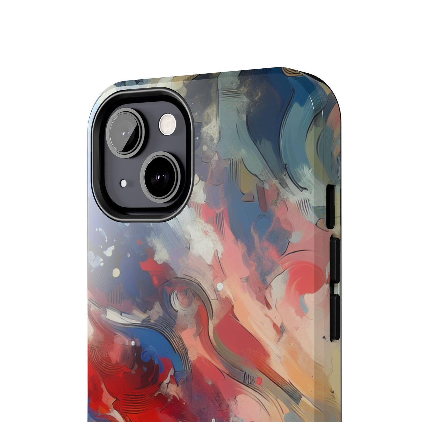 Vibrant abstract Pattern Tough Phone Cases