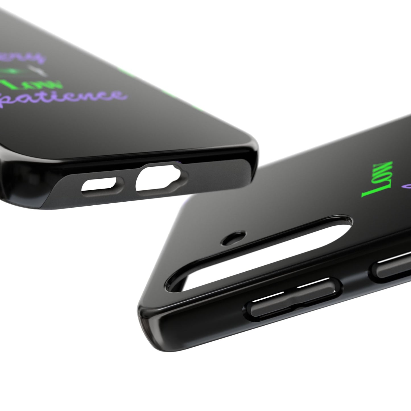 Low battery Tough Phone Cases