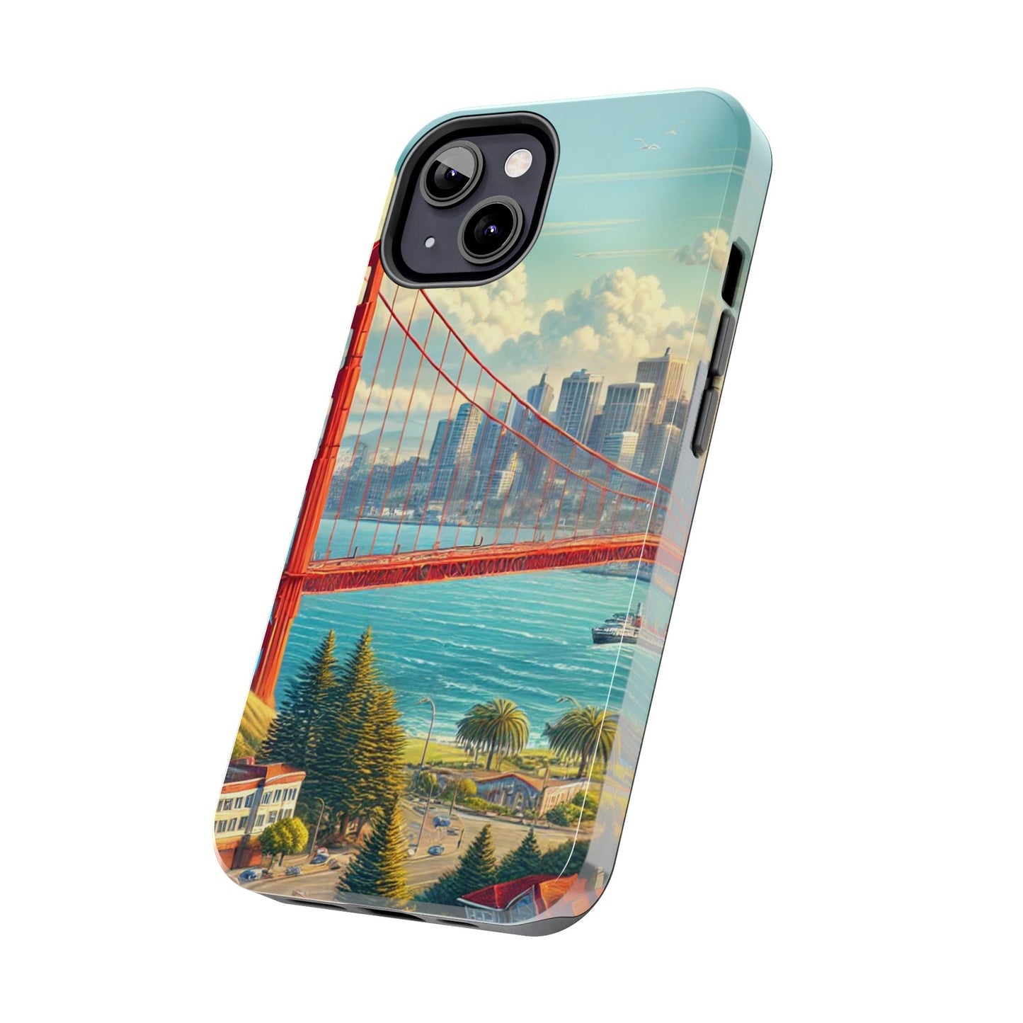 San Francisco Skyline Tough Phone Cases