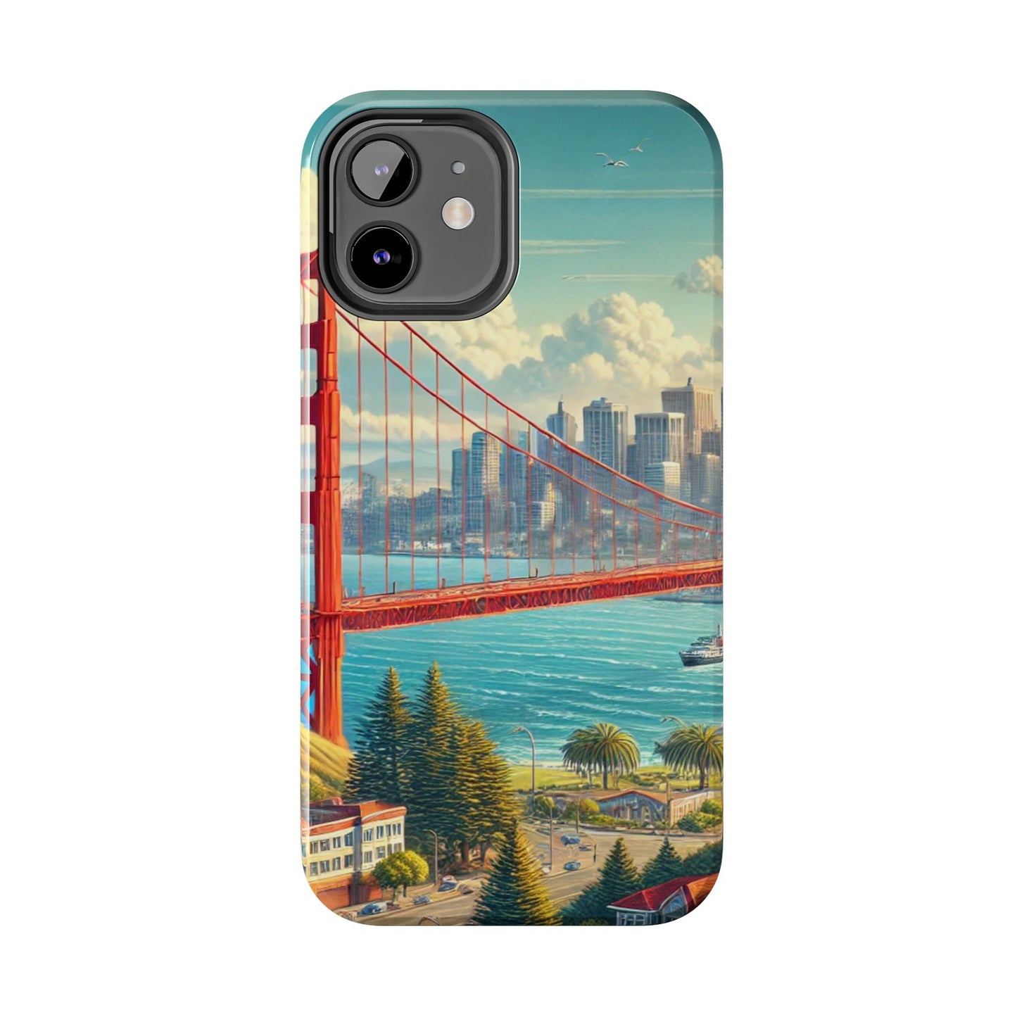 San Francisco Skyline Tough Phone Cases