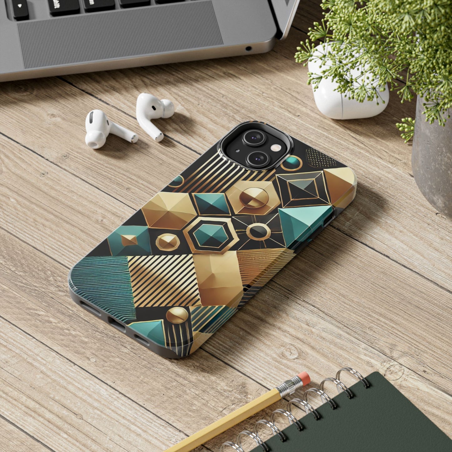 Elegant Geometric Tough Phone Cases