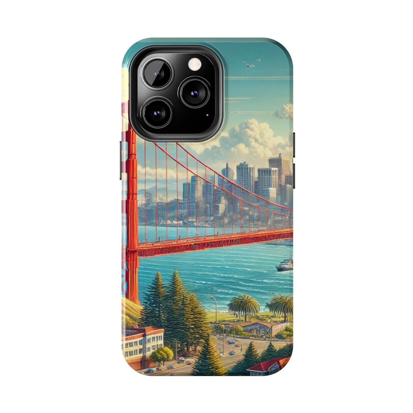 San Francisco Skyline Tough Phone Cases