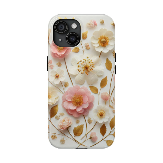 Floral pattern Tough Phone Cases