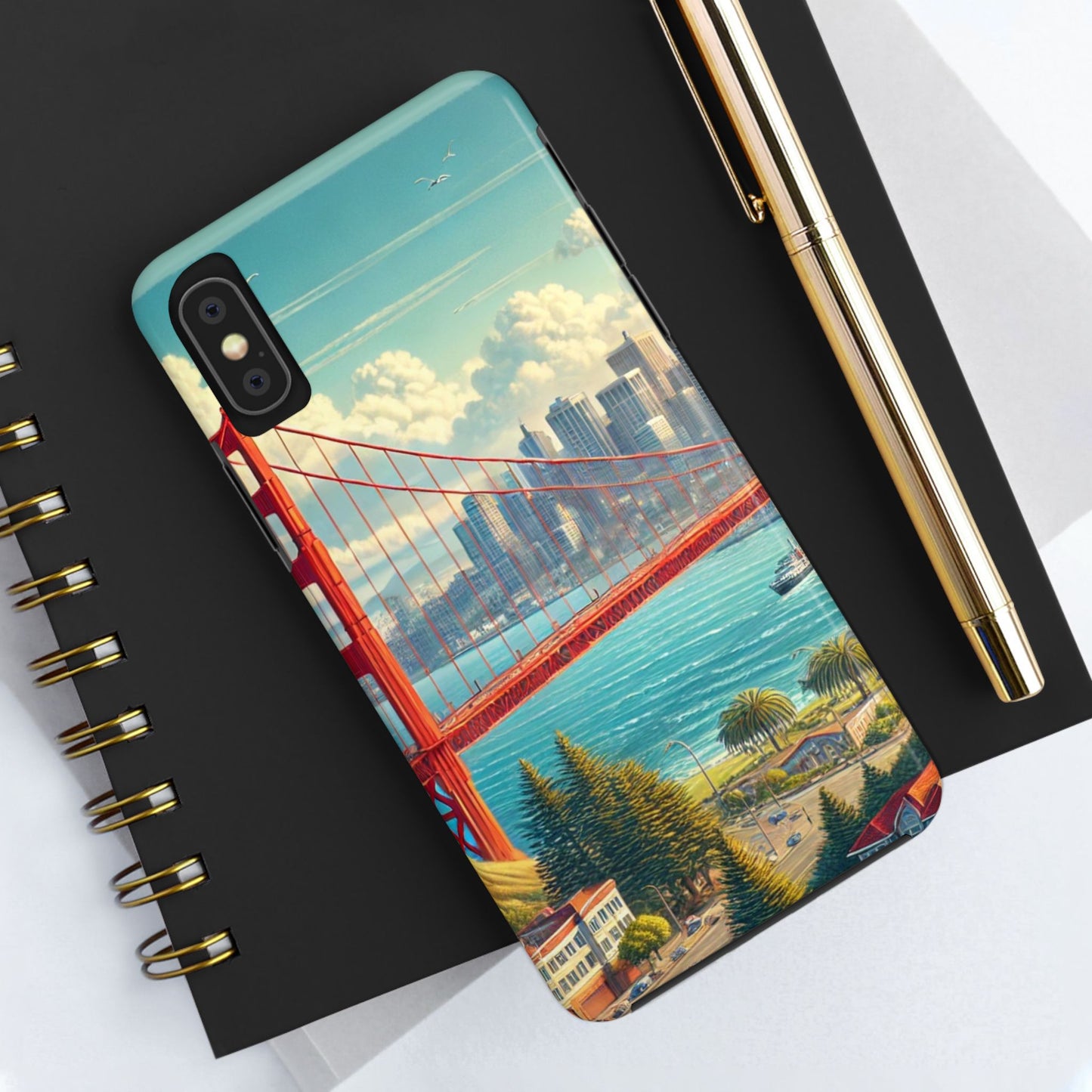 San Francisco Skyline Tough Phone Cases