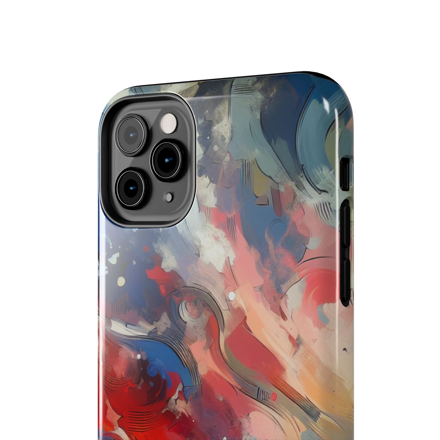 Vibrant abstract Pattern Tough Phone Cases