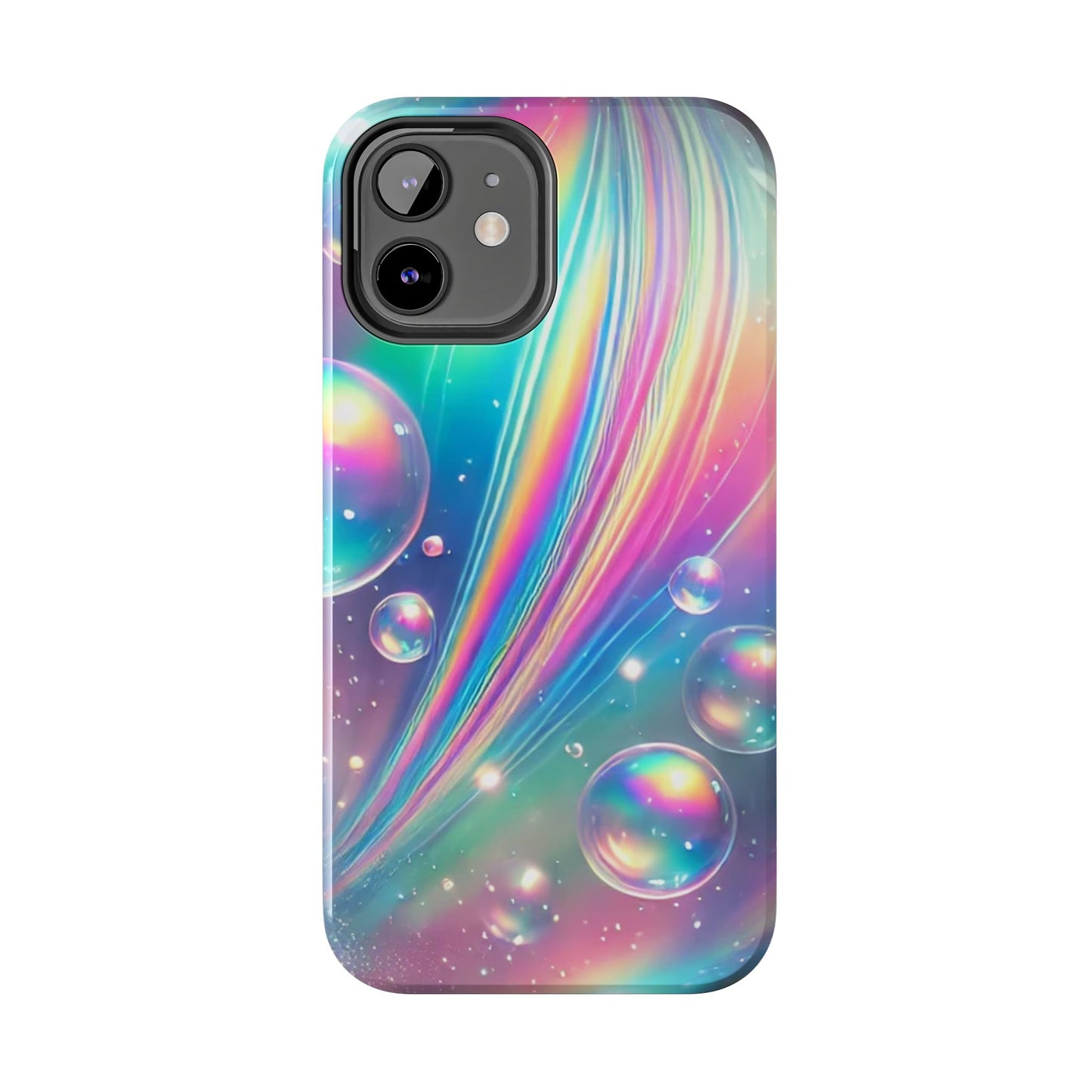 Iridescent colorful Tough Phone Cases