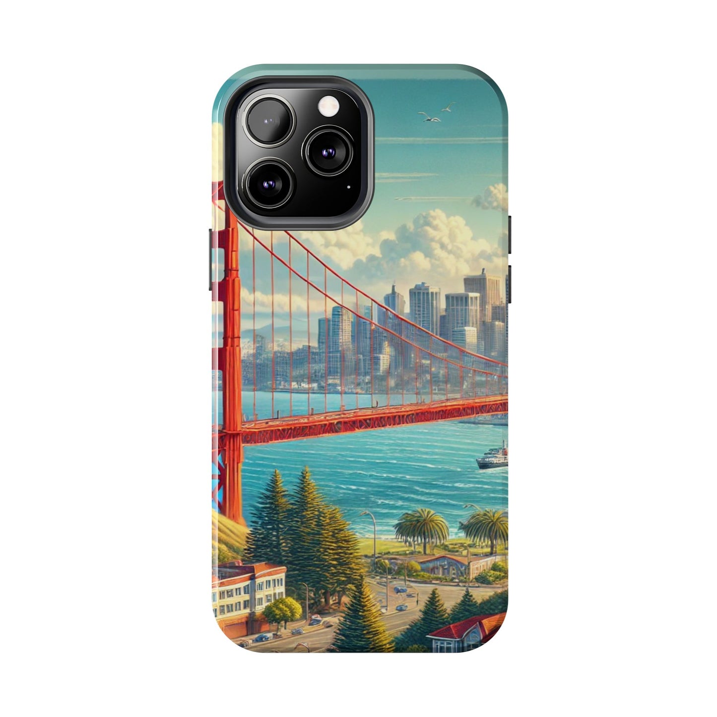 San Francisco Skyline Tough Phone Cases